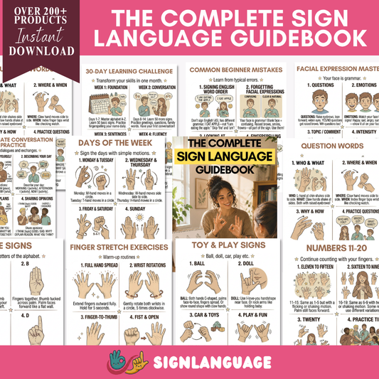 The Complete Sign Language Guidebook